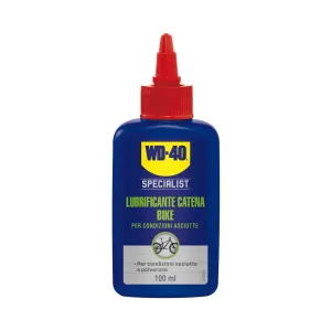 WD-40 SPECIALIST BIKE CHAIN GREASE DRY COND./100 ML FOR LONG-LASTING LUBRICATION