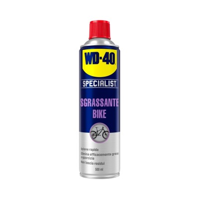 WD-40 SPECIALIST BIKE SGRASSANTE DA 500ML PER SGRASSAGGIO E PULIZIA INDUSTRIALE