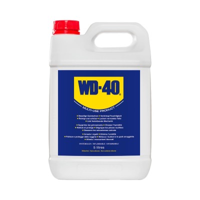 SBLOCCANTE WD-40 TANICA LT. 5 LUBRIFICANTE MULTIUSO PER SBLOCCO, PROTEZIONE E LUBRIFICAZIONE