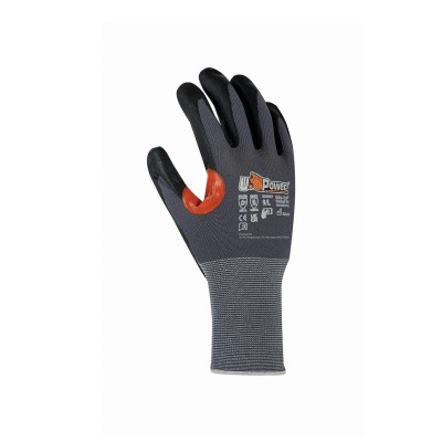 GUANTI U-POWER KUMBA GRIGIO/ARANCIO GUANTI U-POWER KUMBA GRIGIO/ARANCIO