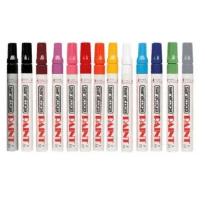 ULLMANN PRINT MARKER INDELIBLE PAINT MARKER PEN FOR MARKING ON ANY SURFACE - AVAILABLE IN COLOURS BLACK, WHITE, BLUE