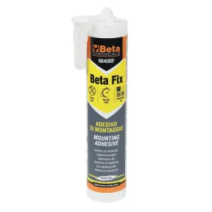 BETA 9840BF MOUNTING ADHESIVE WHITE 290 ML. INSTANT ADHESIVE FOR BONDING MATERIALS