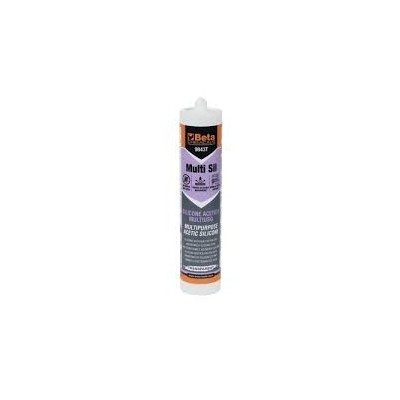 SILICONE ACETICO MULTIUSO BETA 9843T TRASPARENTE 280 ML. PER SIGILLATURA E ISOLAMENTO
