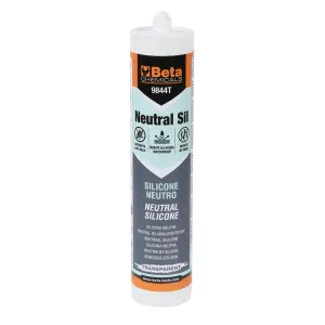 BETA 9844T NEUTRAL SILICONE CLEAR ML. 310 FOR SEALING AND INSULATION