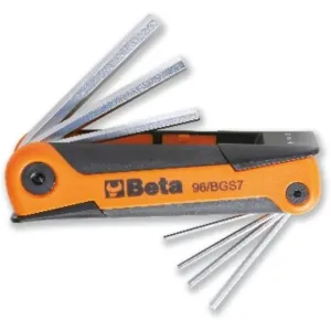 BETA 96/BGS7 SET OF 7 MALE HEXAGON KEYS