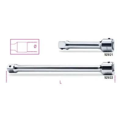 PROLUNGA QUADRO 1ART.929/22 mm.400