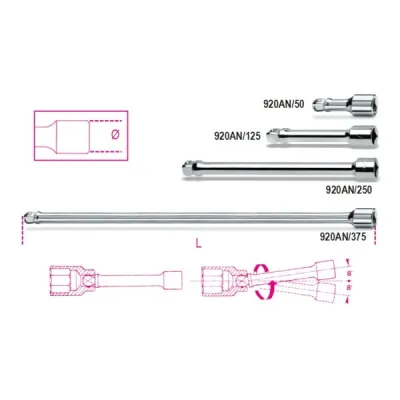 PROLUNGA ANGOLARE 1/2 BETA ART. 920