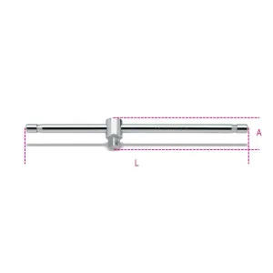 1/2" MALE SQUARE DRIVE SLIDING PIN 920/42