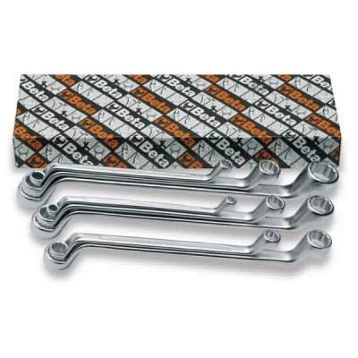 SERIE 7 CHIAVI POLIGONALI DOPPIE CURVE BETA ART. 90 6-19.