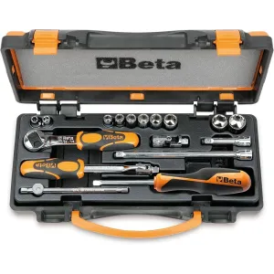 BETA 900AS/C10 SET OF SOCKETS 1/4 INCH