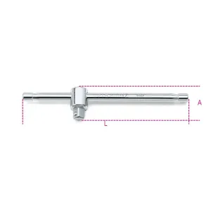 MALE SQUARE DRIVE 1/4 WITH SLIDING PIN 900/42