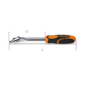 MALE SQUARE DRIVE 1/4 WITH UNIVERSAL JOINT AND HANDLE 900/35A
