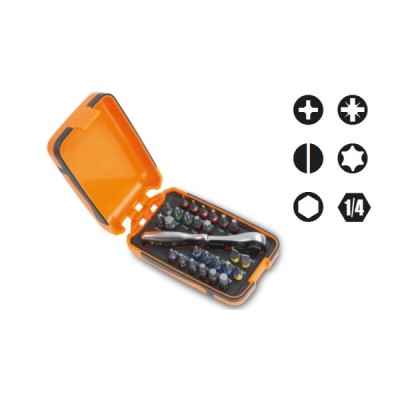 CASSETTA 25 BITS COLORATI+2 ACCESSORI 860/C27 BETA