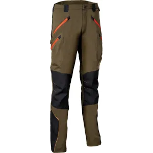 COFRA VELTEN WORK TROUSERS MUD/BLACK/ORANGE
