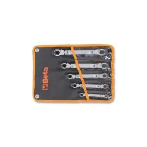 BETA SERIES OF 5 ARTICULATED OPENING WRENCHES FOR PIPE FITTINGS ART. 187