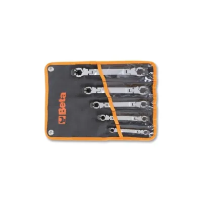 SERIE 5 CHIAVI APRIBILI SNODATE PER RACORDI TUBAZIONI BETA ART. 187