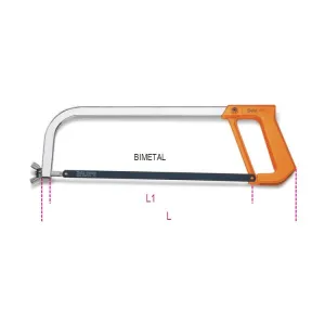 BETA HACKSAW WITH BLADE ART1725