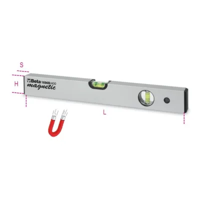 LIVELLA BASE MAGNETICA BETA ART. 1696 MM.400