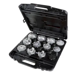 BETA SERIES OF 18 SOCKET WRENCHES FOR OIL FILTERS 1493/C19