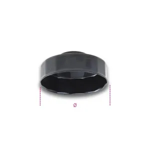 BETA SOCKET WRENCH FOR OIL FILTERS 1/2 ART. 1493