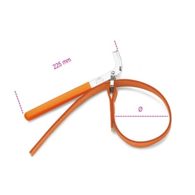 CHIAVE A NASTRO PER FILTRI OLIO BETA ART. 1490