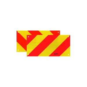 PAIR OF OVERSIZE LOAD WARNING PANELS 56,4X28,2 KIT 2 PCS