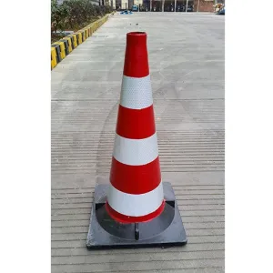 RUBBER TRAFFIC CONE CM.54 CLASS 2 (day and night)