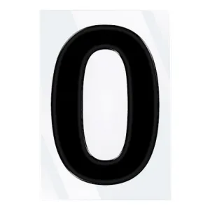 SELF-ADHESIVE LABEL MM.80X50 BLACK 0