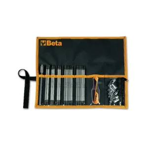 BETA 1281BG/B28 ASSORTMENT OF 16 DUAL-BLADE SCREWDRIVERS