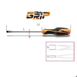 BETA ART. 1260 SLOTTED SCREWDRIVER