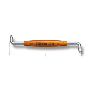 BETA ART. 1238 RIGHT-ANGLE CROSS-HEAD SCREWDRIVER