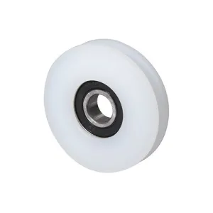 NYLON PULLEY FOR SLIDING GATES ON TRACK - AVAILABLE IN DIAMETERS 70, 80 AND 100 MM