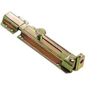 COMUNELLO PADLOCK HASP BOLT GALVANISED STEEL FOR GATES AND DOORS WITH PADLOCK PROVISION
