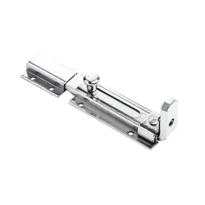 COMUNELLO HEAVY-DUTY PADLOCK HASP BOLT GALVANISED STEEL FOR LARGE GATES AND DOORS