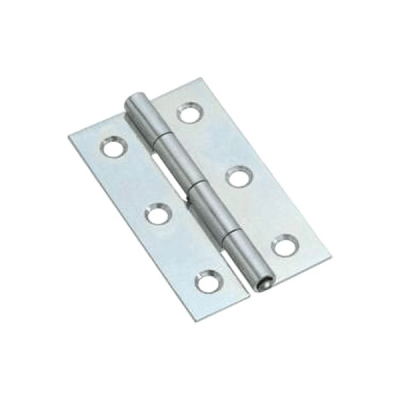 CERNIERA STRETTA ZINCATA CERNIERIFICIO VALTOCE AD AVVITARE PER ANTE, SPORTELLI E PICCOLA CARPENTERIA