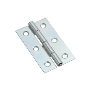 CERNIERIFICIO VALTOCE NARROW GALVANISED SCREW-ON HINGE FOR DOORS, HATCHES AND SMALL CARPENTRY
