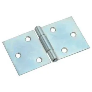 CERNIERIFICIO VALTOCE RECTANGULAR GALVANISED SCREW-ON HINGE FOR DOORS, HATCHES AND LIGHT CARPENTRY