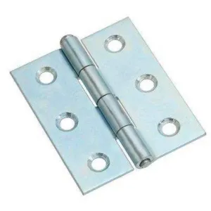CERNIERIFICIO VALTOCE GALVANISED SCREW-ON HINGE WITH FIXED PIN FOR DOORS, HATCHES AND CARPENTRY