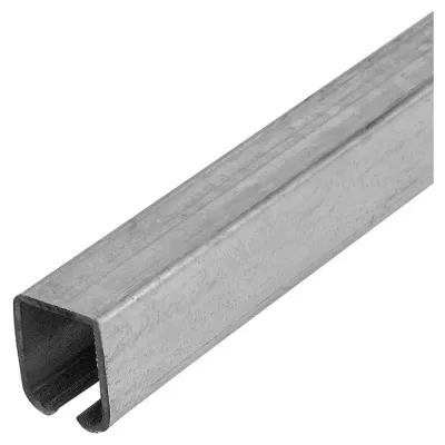 MONOROTAIA ZINCATA GUIDA A TERRA PER CANCELLI SCORREVOLI