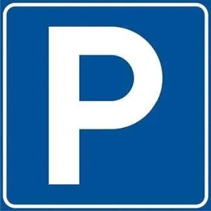SQUARE SIGN 60X60 ('PARCHEGGIO')