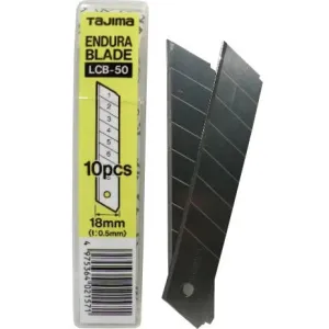 TAJIMA BLADES FOR KNIVES MM.18 10 PCS