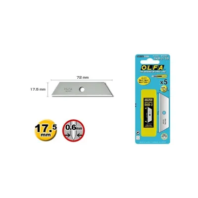 LAME RICAMBIO OLFA KB2/5B (5PZ)