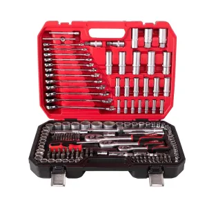 LTI SOCKET SET + RATCHET 1/4 - 3/8 - 1/2 215 PCS