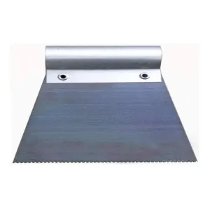 FINE-TOOTHED GLUE SPATULA MM. 120