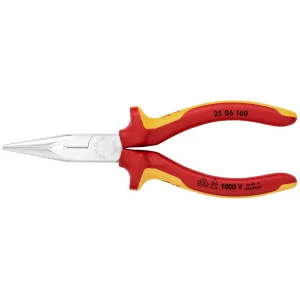 KNIPEX PLIERS WITH HALF-ROUND JAWS INSULATED 1000V MM.160