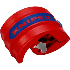 KNIPEX PIPE CUTTER WITH 3 BLADES FOR PLASTIC PIPES 20-50 mm.902210