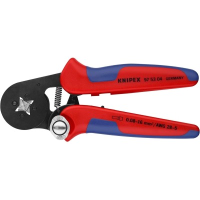 PINZA PER TERMINALI A BUSSOLA CON REGOLAZ. AUTOMATICA KNIPEX
