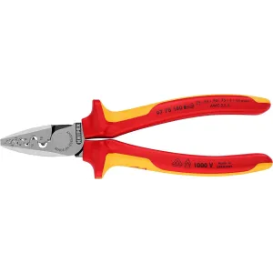 KNIPEX FERRULE TERMINAL CRIMPING PLIERS mm.180 ART.9778