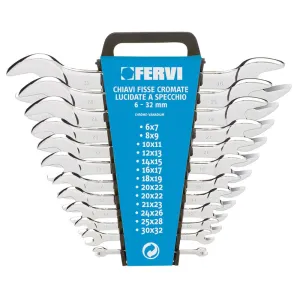 SET OF FIXED SPANNERS 12 PCS 6-32