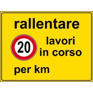 RECTANGULAR SIGN 120X90 FIG.700E